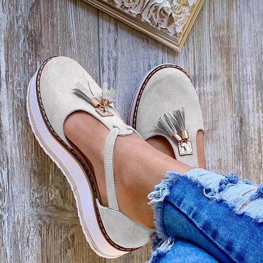 Women Summer Sandals Fashion Buckle Strap Solid Cover Heel Flat Platform Heel Casual Summer Strappy Cut Out Closed Toe Sandals Comfy Chunky Slippers For Indoor Outdoor