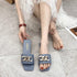 Women Summer Slipper Square Toe Chain Slippers Slip On Flat Slide Sandals Beach Flip Flops Casual Shoes Woman Heel Shoes Open Toe Slip On Dress Backless Heels Slides Slippers