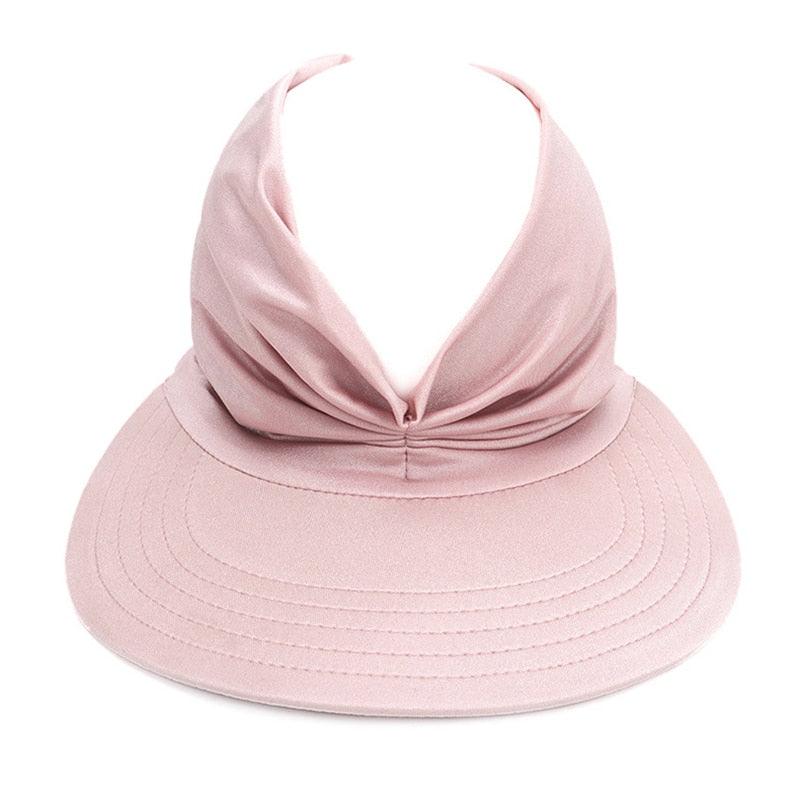 Women Sun Visor Summer Hat Women Anti-ultraviolet Hat Women's Elegant Simple Hat Classic Women's Hat Hollow Top Hat Elastic Hollow Top Hat Outdoor Quick-drying Sun Hat Summer Beach Hat