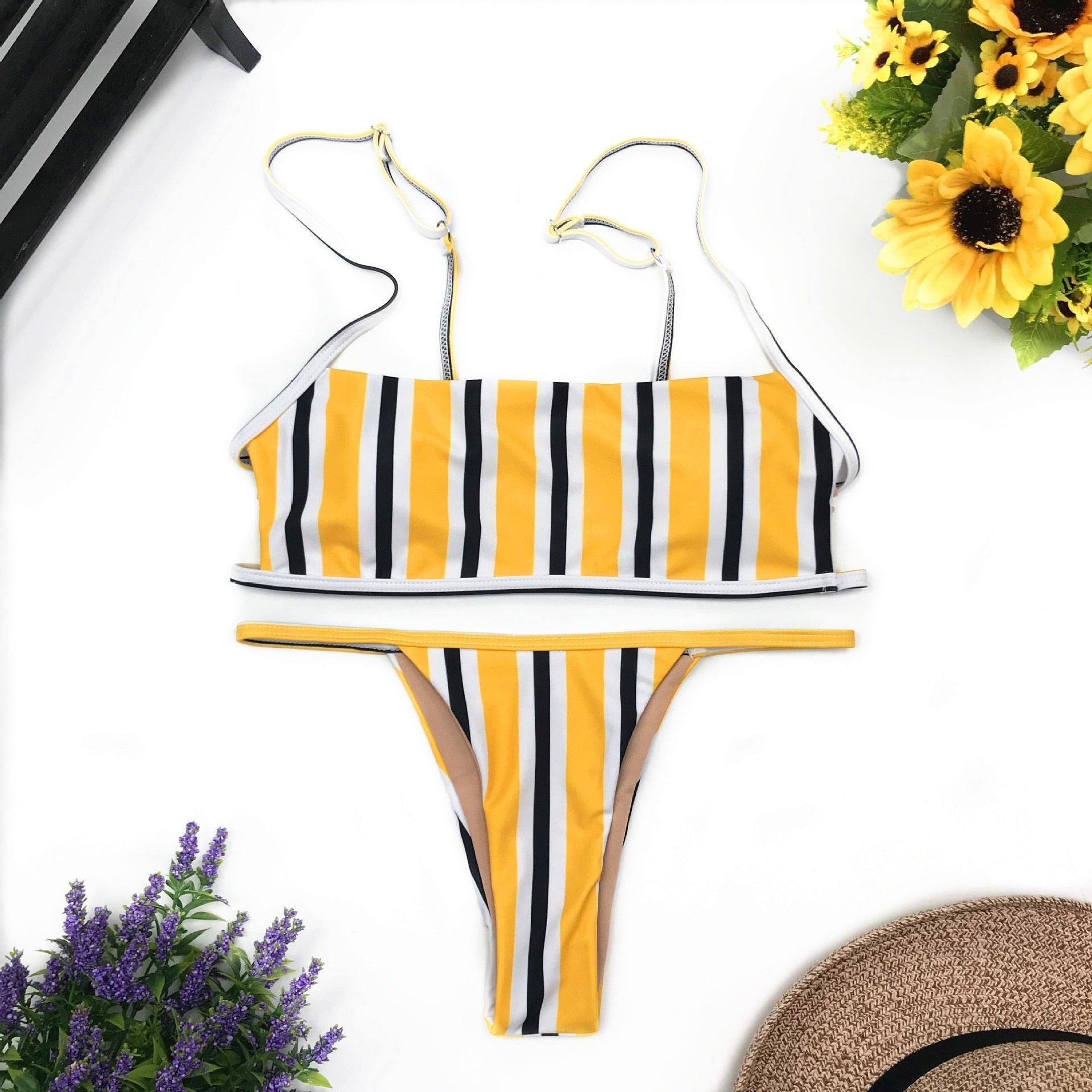 Women Swimsuit Bikini Push Up Padded Swimwear Bathing Suit Summer Bather Beachwear Padded Push Up Bikini Sets Swimsuits For Women