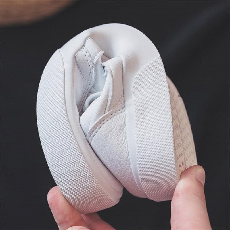 Women White Business Sneakers Fashion Woman's Spring Trend Casual Sport Shoes New Comfort White Platform Ultra Lightweight Walking Non Slip Sneakers