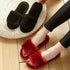 Women Winter Heart Shoes Woman Slides Plush Home Slippers Indoor House Shoes Winter Warm Fur Slippers With Embroidered Heart Details Soft And Warm House Slippers With Cushioned Insole