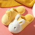 Women Winter House Fur Slippers Warm Cotton Rabbit Shoes Indoor Bedroom Women Men Furry Slides Cotton Home Slippers Soft Fleece Plush House Warm Comfortable Slippers