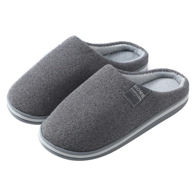 Women Winter Warm Fur Slippers Mens House Shoes Comfort Flat Heel Home Indoor Bedroom Warm Soft Cozy Fleece Lining House Slippers Memory Foam Slippers Winter Bedroom Shoes