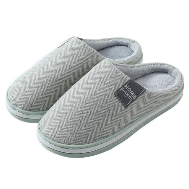 Women Winter Warm Fur Slippers Mens House Shoes Comfort Flat Heel Home Indoor Bedroom Warm Soft Cozy Fleece Lining House Slippers Memory Foam Slippers Winter Bedroom Shoes