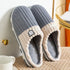 Women Winter Warm Fur Slippers Mens House Shoes Comfort Flat Heel Home Indoor Bedroom Warm Soft Cozy Fleece Lining House Slippers Memory Foam Slippers Winter Bedroom Shoes