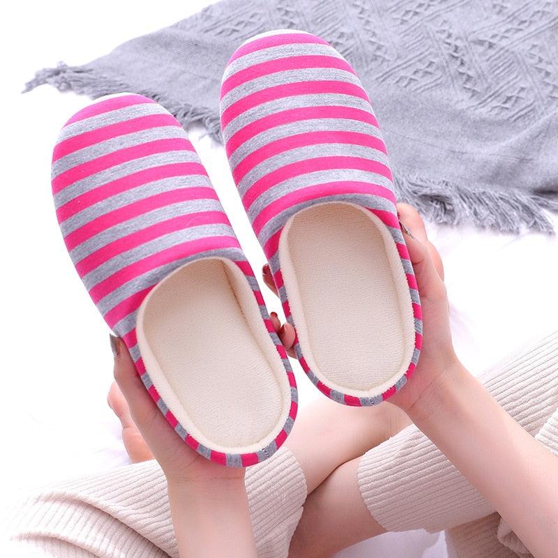 Women Winter Warm Slippers Cute Rabbit Slippers Indoor Shoes For Girls Non Slip Soft Funny Women Furry Slipper House Slippers For Women Indoor Slip On Slippers Warm Flats Shoes Soft-soled Cotton Slippers