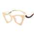 Womens Cat Eye Glasses Frame Fashion Designer Prescription eyeglasses With Clear Lens Fashion Cat Eye Womans Optical Glasses Prescription Lens Small Frames Women Transparent Glasses  Eyeglasses Frames