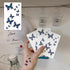 Womens Fashion 3D Butterfly Waterproof Temporary Sticker Tattoo Leg Arm Modern Blue Design For Womens - STEVVEX Beauty - 103, 3D Tattoo, Beauty, Blue Butterfly Tattoo, Body Tattoo, Butterfly Tattoo, Fashion Tattoo, Leg Tattoo, Luxury Tattoo, Modern Tatoos, Shoulder Tattoo, Stylish Tattoo, Waterproof Tattoo, Womens Tattoo - Stevvex.com