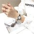 Womens Fashion White Small Watches Quartz Wristwatch Simple Leather Band Fashion Simple Ladies Quartz Watches Mini Ultra-Thin Analog Watches For Girls Students