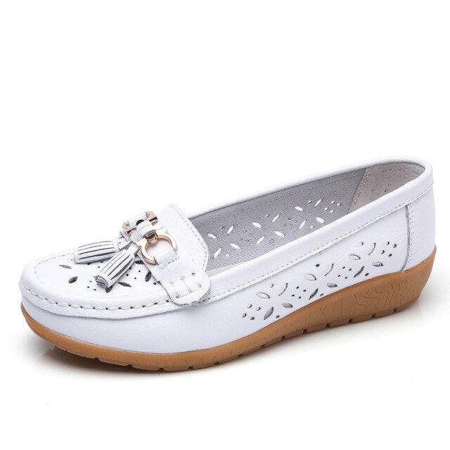 Womens Flats Summer Genuine Leather Shoes Low Heels Slip On Casual Flat Shoes Women's Espadrilles Casual Shoes Spring Comfortable Strong Design - STEVVEX Shoes - 109, Casual Espadrilles, Casual Women Shoes, Comfortable Shoes, Elegant Women Shoes, Espadrilles, Fashion Women Shoes, Leather Shoes, Leather Women Shoes, Luxury Shoes, Shoes, Sports Shoes, Strong Shoes, Walking Shoes, Women Flat Leather Shoes, Women Flat Shoes, Women Leather Shoes, Women Shoes, Womens Espadrilles - Stevvex.com