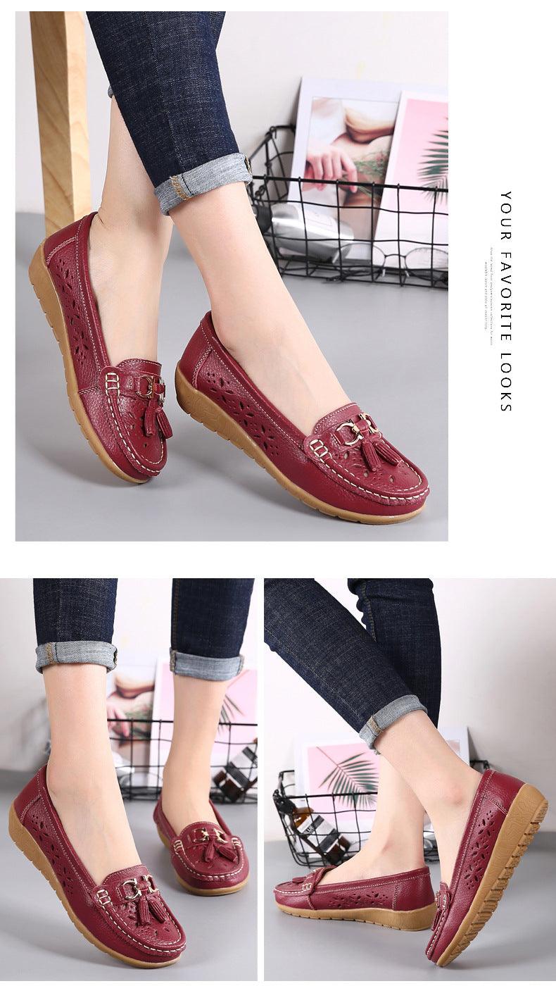 Womens Flats Summer Genuine Leather Shoes Low Heels Slip On Casual Flat Shoes Women's Espadrilles Casual Shoes Spring Comfortable Strong Design - STEVVEX Shoes - 109, Casual Espadrilles, Casual Women Shoes, Comfortable Shoes, Elegant Women Shoes, Espadrilles, Fashion Women Shoes, Leather Shoes, Leather Women Shoes, Luxury Shoes, Shoes, Sports Shoes, Strong Shoes, Walking Shoes, Women Flat Leather Shoes, Women Flat Shoes, Women Leather Shoes, Women Shoes, Womens Espadrilles - Stevvex.com