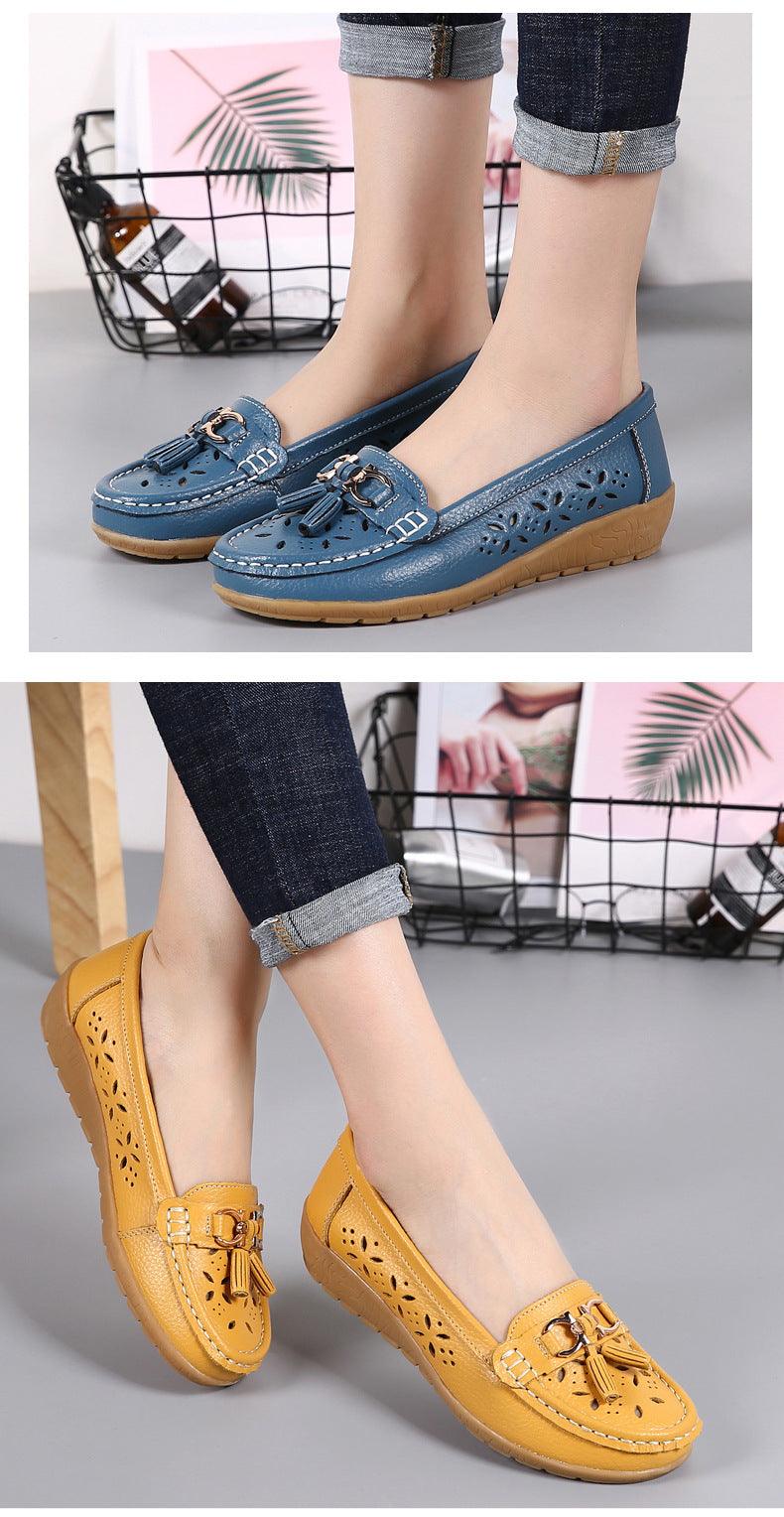 Womens Flats Summer Genuine Leather Shoes Low Heels Slip On Casual Flat Shoes Women's Espadrilles Casual Shoes Spring Comfortable Strong Design - STEVVEX Shoes - 109, Casual Espadrilles, Casual Women Shoes, Comfortable Shoes, Elegant Women Shoes, Espadrilles, Fashion Women Shoes, Leather Shoes, Leather Women Shoes, Luxury Shoes, Shoes, Sports Shoes, Strong Shoes, Walking Shoes, Women Flat Leather Shoes, Women Flat Shoes, Women Leather Shoes, Women Shoes, Womens Espadrilles - Stevvex.com