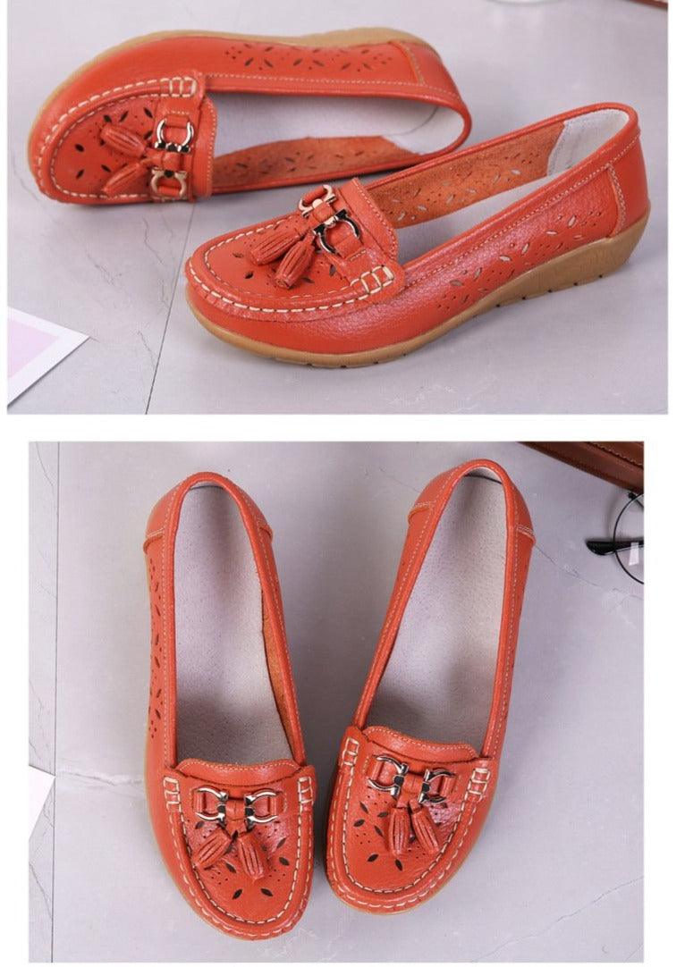 Womens Flats Summer Genuine Leather Shoes Low Heels Slip On Casual Flat Shoes Women's Espadrilles Casual Shoes Spring Comfortable Strong Design - STEVVEX Shoes - 109, Casual Espadrilles, Casual Women Shoes, Comfortable Shoes, Elegant Women Shoes, Espadrilles, Fashion Women Shoes, Leather Shoes, Leather Women Shoes, Luxury Shoes, Shoes, Sports Shoes, Strong Shoes, Walking Shoes, Women Flat Leather Shoes, Women Flat Shoes, Women Leather Shoes, Women Shoes, Womens Espadrilles - Stevvex.com