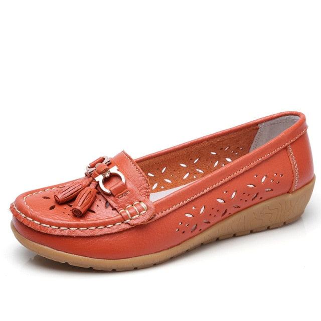 Womens Flats Summer Genuine Leather Shoes Low Heels Slip On Casual Flat Shoes Women's Espadrilles Casual Shoes Spring Comfortable Strong Design - STEVVEX Shoes - 109, Casual Espadrilles, Casual Women Shoes, Comfortable Shoes, Elegant Women Shoes, Espadrilles, Fashion Women Shoes, Leather Shoes, Leather Women Shoes, Luxury Shoes, Shoes, Sports Shoes, Strong Shoes, Walking Shoes, Women Flat Leather Shoes, Women Flat Shoes, Women Leather Shoes, Women Shoes, Womens Espadrilles - Stevvex.com