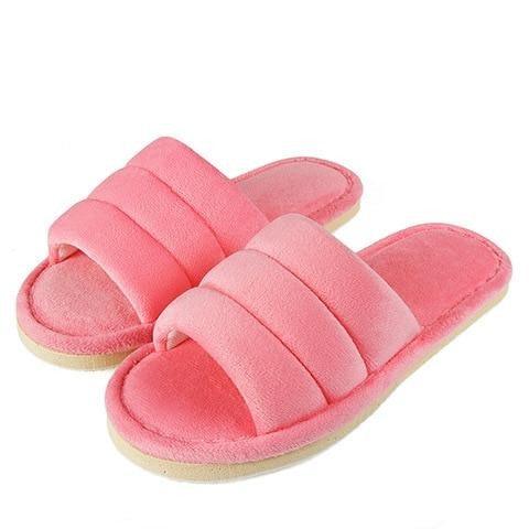 Womens Fur Slippers Winter Shoes Home Slippers Plush Women Indoor Warm Fluffy Cotton Shoes Women's Fuzzy House Memory Foam Slippers Furry Faux Fur Lined Bedroom Shoes