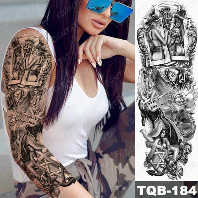 Womens Large Waterproof Temporary Sticker Tattoo Tiger Fox Luxury Design From Wonderland - STEVVEX Beauty - 103, 3D Tattoo, Animal Tattoo, Arm Tattoo, Back Tattoo, Beauty, Big Tattoo, Body Tattoo, Boys Tattoo, Different Tattoo, Fashion Tattoo, Fox Tattoo, Girls Tattoo, Large Tattoo, Leg Tattoo, Luxury Tattoo, Realistic Tattoo, Stylish Tattoo, Tattoo, Waterproof Tattoo, Women Tattoo, Womens Tattoo - Stevvex.com