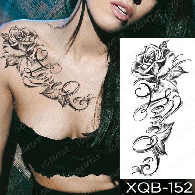 Womens Large Waterproof Temporary Sticker Tattoo Tiger Fox Luxury Design From Wonderland - STEVVEX Beauty - 103, 3D Tattoo, Animal Tattoo, Arm Tattoo, Back Tattoo, Beauty, Big Tattoo, Body Tattoo, Boys Tattoo, Different Tattoo, Fashion Tattoo, Fox Tattoo, Girls Tattoo, Large Tattoo, Leg Tattoo, Luxury Tattoo, Realistic Tattoo, Stylish Tattoo, Tattoo, Waterproof Tattoo, Women Tattoo, Womens Tattoo - Stevvex.com