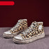 Womens Leopard Sneakers Women Canvas Shoes Leisure Lace-Up Sneakers Rhinestone Shiny Flat Charming Shoes Platform Leisure Low Sneakers - STEVVEX Shoes - 104, Casual Sports Sneakers, Casual Walking Sneakers, Casual Women Sneakers, Comfortable Women's Sneakers, Leopard Sneakers, Leopard Womens Sneakers, Luxury Sneakers, Shoes, Sneakers, Soft Women Sneakers, Sport Sneakers, Walking Sneakers, Women Shoes, Women sneakers, Womens Elegant Sneakers, Womens Fitness Sneakers, Womens Summer Sneakers - Stevvex.com