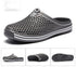 Womens Sandals Summer Fashion Hollow Out Breathable Beach Slippers Flip Flops EVA Massage Slippers Sandals Garden Clogs Shoes Women's Breathable Sandals Water Slippers