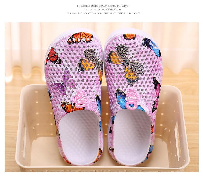 Womens Slip-On Quick Dry Water Clogs Shoes Beach Sandals Lightweight Breathable Bathroom Garden Clogs Shoes Summer Breathable Mesh Sandals Beach Footwear Anti-Slip Slippers Quick Drying Sandals