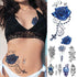 Womens Waterproof Temporary Tattoo Sticker Blue Flower Luxury Big Tatoo For Body Arm - STEVVEX Beauty - 103, 3D Tattoo, Arm Tattoo, Beauty, Big Flowers Tattoo, Big Tattoo, Black Tattoos, Blue Butterfly Tattoo, Body Tattoo, Colorful Tattoo, Fashion Tattoo, Flower Tattoo, Girls Tattoo, Leg Tattoo, Luxury Tattoo, Stylish Tattoo, Tattoo, Waterproof Tattoo, Women Tattoo, Womens Tattoo - Stevvex.com