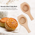 Wooden Tradition Moon Cake Molds Desserts Tools Cake Biscuit Baking Mold Three Dimensional Flower Pattern Wooden Mold Carved Round Wooden Mould Press Mooncake Mold Middle Eastern Cookie  Cake Mold