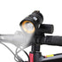 Zoomable LED Bicycle Light Bike Front Lamp Headlight With USB Rechargeable Built-In Battery Bike Light Set USB Rechargeable Powerful LED Bicycle Headlight And Tail Light Combo